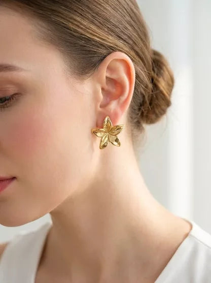 Boucles d'oreilles en acier inoxydable