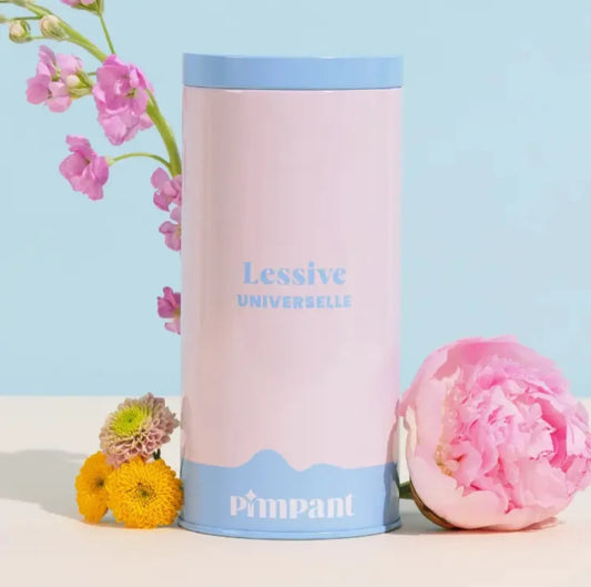 La boîte doseuse universelle Pimpant s'intègre parfaitement dans votre intérieur avec son look doux et minimaliste.