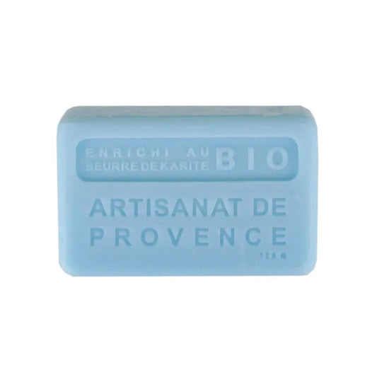 Savon de Provence KAVERN enrichi au beurre de karité BIO, parfum Fleur de Lotus. Fabriqué à Marseille.